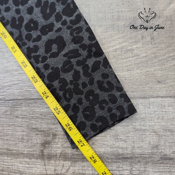 Loft Leopard Ankle Leggings Size XS - Picture 5 of 6